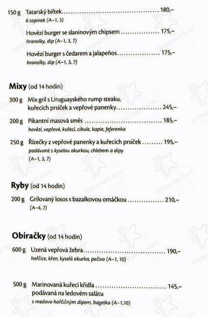 u jemnka prostjov menu|Pivovarská Restaurace 